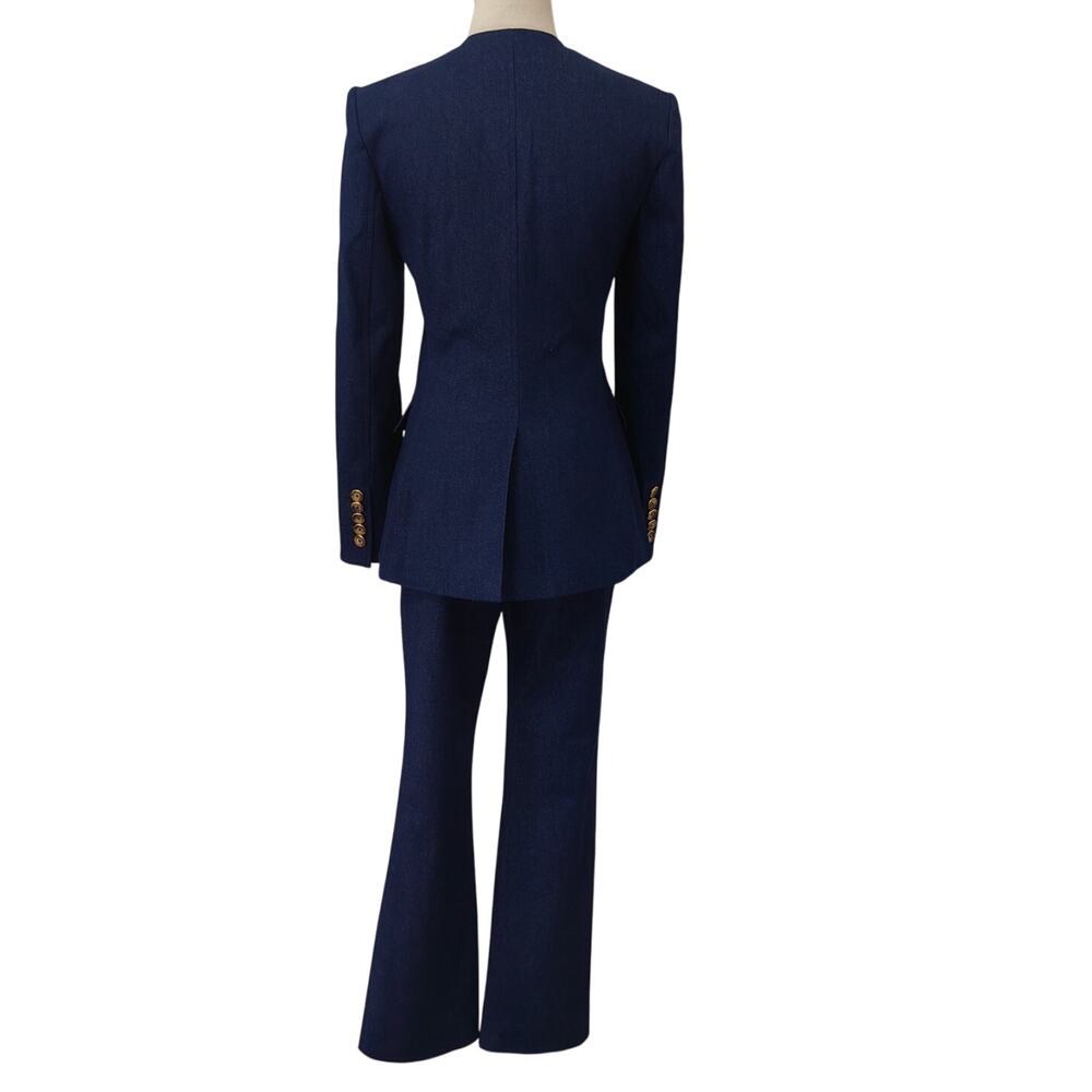 Sold Veronica Beard Kimra Kick-Flare Pant US 6 - Picture 14 of 14